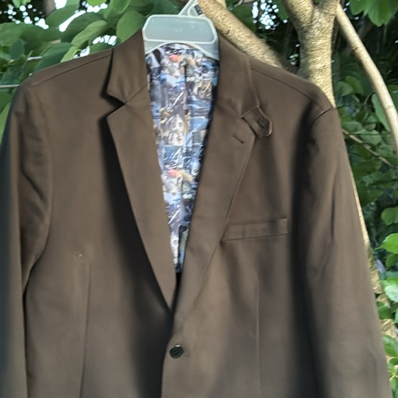 Patrick James •West Coast Classic• olive green jacket, size 44R - Picture 2 of 6